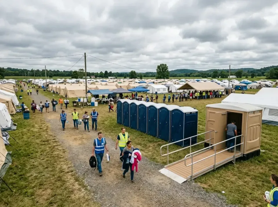 disaster-relief-camp-restrooms-010 — frequently asked questions, Dumpster & Portable Bathrooms Rental in Gregory, TX